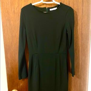 Dark Green Sheath Dress